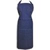 DII Chef Stripe Kitchen - Grembiule da cucina, in cotone, colore: Blu nautico,