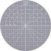Vaessen Creative Tappetino da Taglio Rotondo ⌀25,3 cm - Self Healing Mat Antiscivolo Fronte-Retro - Cutting Mat per Carta, Tessuto, Patchwork e Progetti Creativi