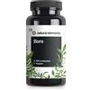 natural elements Boro puro 3 mg di boro ad alto dosaggio per compressa 365 compresse vegano