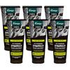 Kneipp MEN 3 in 1 - Doccia dinamica, confezione multipla, con estratti di fava tonka e chia biologica, gel doccia per pelle, capelli e viso, 6 x 200 ml