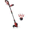 Einhell Decespugliatore GE-CT 18/25-1 Li-Solo Power X-Change (18 V, larghezza 25 cm, testata rotante e inclin., 20 lame, 1 bobina, senza batteria)