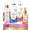 Pantene Pro-V Crema Styling + Termoprotettore Ricci Naturali, 235 ml + Miracle 5-In-1 Pre-Styler, 200 ml + Spuma Ricci Perfetti, 200 ml + Lacca per Capelli, 250 ml