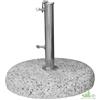 BASE PER OMBRELLONE CEMENTO GHIAIA DIAM.45CM KG.25 PALO 34/42MM REGOLABILE
