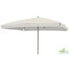 Fraschetti OMBRELLONE QUADRATO QUADRO PALO LEGNO TELO COTONE CON BORDO MT.3X3 300X300CM