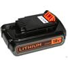 BLACK+DECKER BATTERIA RICAMBIO BLACK&DECKER B+D LITIO 18V 2Ah BL2018 TAGLIASIEPE SOFFIATORE