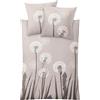 Senza Marca/Generico Kleine Wolke, Set Copripiumino singolo e federa, Marrone (Braun), 135 cm x 200 c