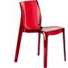 Grand Soleil Sedie Impilabili Trasparenti in Policarbonato Design Femme Fatale Grand Soleil