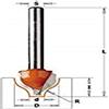 Cmt - 965.002.11 - fresa profilata hw z2 s=8 d=12.7x8 r=2 dx - NUOVO