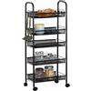 Carrello Carrellino Multiuso Mobile Portaoggetti Spazi Stretti Slim Comodo Sotti