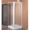 BOX DOCCIA SOFFIETTO PARETE ANGOLARE LATERALE CM.60/80X60/80 H 185CM ESTENSIBILE