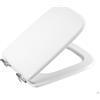 COPRIVASO IN LEGNO VERNICIATO BIANCO TAVOLETTA WC WATER UNIVERSALE SQUADRATO