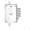 SERRATURA PER PORTA PORTONE BLINDATO DM FIAM 4 MANDATE SCROCCO REVERSIBILE 60 mm