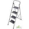 SGABELLO SCALA SCALETTA DOMESTICA ALLUMINIO JOKER 4 GRADINI LARGHI 47x82xh127 CM