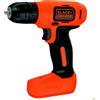 BLACK+DECKER TRAPANO AVVITATORE BATTERIA BLACK+DECKER B+D 7,2V-LI BDCD8 FORARE LEGNO METALLO