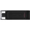 Kingston DataTraveler 70 Tipo di memoria USB C 128GB - USB -c 3.2 Gen 1 - con co