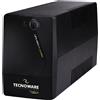 Tecnoware power systems UPS ERA PLUS 650, Gruppo di Continuità 650VA, Protezione Sbalzi Corrente e Black