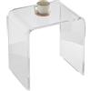 VEVOR Tavolino Caffè da Soggiorno in Acrilico 415x305x460mm per Salotto Balcone