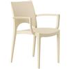 Grand Soleil Sedie in Plastica con Braccioli da Giardino Grand Soleil Poltrona Paris