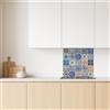 Lupia Pannello Paraschizzi Schienale Cucina stampato MAIOLICA SICILIANA