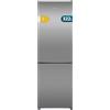Cecotec Frigorífico Combi 2 Puertas Bolero CoolMarket Combi 322 Inox E. 322 L, Altura 185 y 60 cm de Ancho, Bajo Consumo, Sistema Multi Air Flow, Total No frost y 2 Cajones