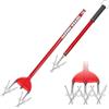 Garden Weasel - Coltivatore rotante e fresa manuale 2 in 1, per aerare, carpire erbacce, coltivare, piantare, seminare, strumento da giardino per la semina del prato, sbloccante del terreno del
