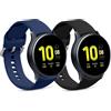 kwmobile Cinturino per Samsung Galaxy Active 2 40mm 44mm in silicone con fibbia