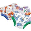 Bambino Mio Mutandine riutilizzabili per l'apprendimento del vasino, confezione da 3, 2-3 anni - Animali all'aperto, per bambini e bambine, biancheria intima