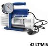 VALUE Pompa vuoto monostadio 42 Lt/min elettrovalvola e vacuometro