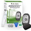 AEspares Controllo Glicemico Monitor 500 Glucosio Memoria M-900 Con 25 Strisce Gec