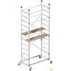 PONTEGGIO MOBILE TRABATTELLO ALLUMINIO ZEUS CM.157X100X360H 150KG PIATTAFORMA