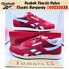 Reebok Classic Nylon Classic Burgundy 100230538 taglia uomo