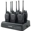 6X Ricetrasmettitori BAOFENG BF-888S - Walkie-Talkie con Batteria e Auricolari