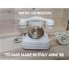TELMAR TELEFONIA TELEFONO SIP TELMAR VINTAGE RUOTA PLACCATO IN ORO COLORE BEIGE NUOVO DA NEGOZIO