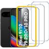 iVoler Pellicola Vetro con Google Pixel 10/10 Pro/9/9 Pro 6.3, 3 Pezzi | Con 3 P