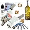 The Amazing Tile And Glass Cutter Tagliavetro per vetro colorato con pinze da corsa per bottiglie di vino + guide