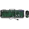 Tecno Accessori KIT TASTIERA MULTIMEDIALE + MOUSE GAMING TECNOACCESSORI® MODELLO TC-BG2006