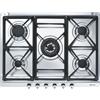 Smeg Piano cottura gas 5 zone CLASSICA SE70SGH5 Inox (70cm)