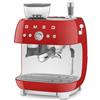 Smeg Macchina caffè espresso 1650W 50 STYLE Red EGF03RDEU