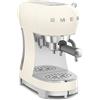 Smeg Macchina caffè espresso 1350W 50 STYLE Panna ECF02CREU