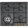 De'Longhi De Longhi Piano cottura gas 4 zone COUNTRY Anf 46 Pro Antracite (60cm)