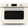 Smeg Forno elettrico 1800W (30Lt) 50 STYLE Galileo Multicooking Panna COF01CREU