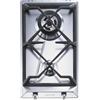 Smeg Piano cottura gas 2 zone CONTEMPORANEA SRV532GH3 Inox (30cm)
