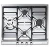 Smeg Piano cottura gas 4 zone CLASSICA SER60SGH3 Inox (60cm)