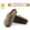 Birkenstock Zoccoli donna Birkenstock Boston Taupe scamosciati PELLE TAUPE BEIGE regolari...