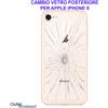 Huawei Riparazione Cambio Sostituzione Scocca Vetro Posteriore per Apple Iphone 8 Back