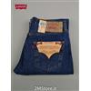 LEVI'S jeans LEVIS 501 Original Fit 501.01.14 blu classic denim Dritto Vintage