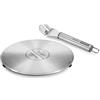 Tescoma GrandCHEF Adattatore per Piano a induzione ø 21 cm , Acciaio Inossidabil