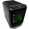 Gammec CASE MICRO ATX PER PC CORTEK BIGCUBE CORBC1 USB 3.0 SENZA ALIMENTATORE LUCE VERD