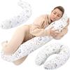 Does not apply Cuscino Allattamento E Gravidanza 140Cm - Guanciale Laterale Corpo per Dormire S