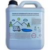 Naturii Saniblue 5 kg Liquido Disgregante Blu WC Chimici Igienica Camper profumo agrumi